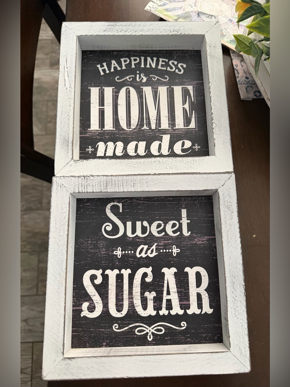 Open Road Brands Double Rustic Beige Picture Frames